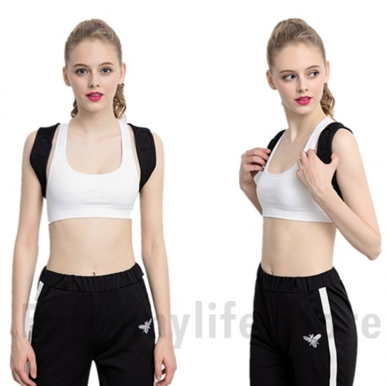 Adjustable Upper Back Brace Posture Corrector for Men and Women Adjustable Upper Back Brace Posture Corrector for Men and Women