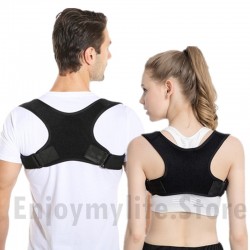 Adjustable Upper Back Brace Posture Corrector for Men and Women