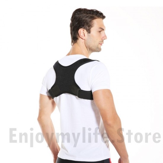 Adjustable Upper Back Brace Posture Corrector for Men and Women Adjustable Upper Back Brace Posture Corrector for Men and Women