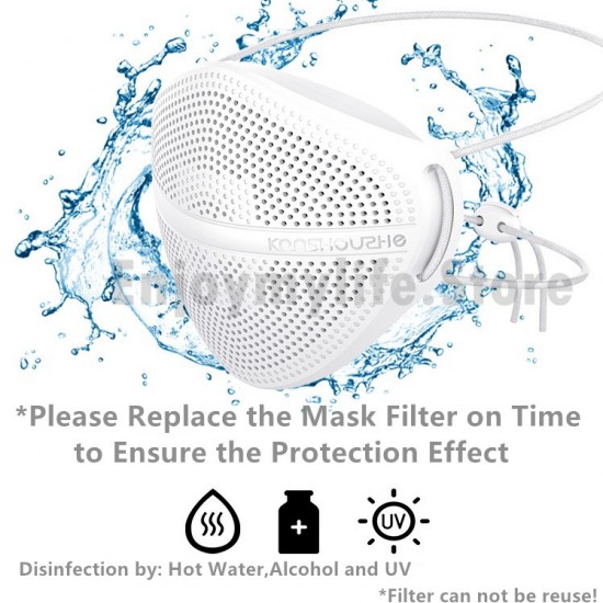 Particulate Respiratory Protection Face Mask with 10 Replacement Kn95 Filter Particulate Respiratory Protection Face Mask with 10 Replacement Kn95 Filter