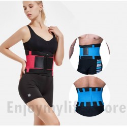 Women And Men Adjustable Neoprene Elastic Sport Waist Support Belt