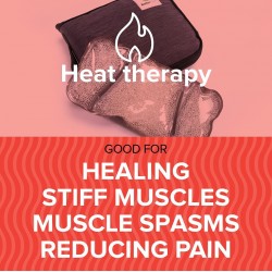 Upgrade Version Lower Back Pain Relief Portable Back Support Sitting Posture Corrector with Removable Hot or Cold Pack