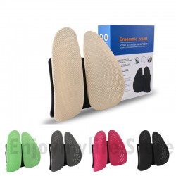 Anti-fraying Adjustable Double Breathable Mesh Lumbar Support CPL9528N4N