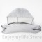 Portable Cotton U Shape Travel Pillow with Hood