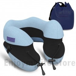 Adjustable Height U-Shape Memory Foam Travel Pillow Adjustable Height U-Shape Memory Foam Travel Pillow