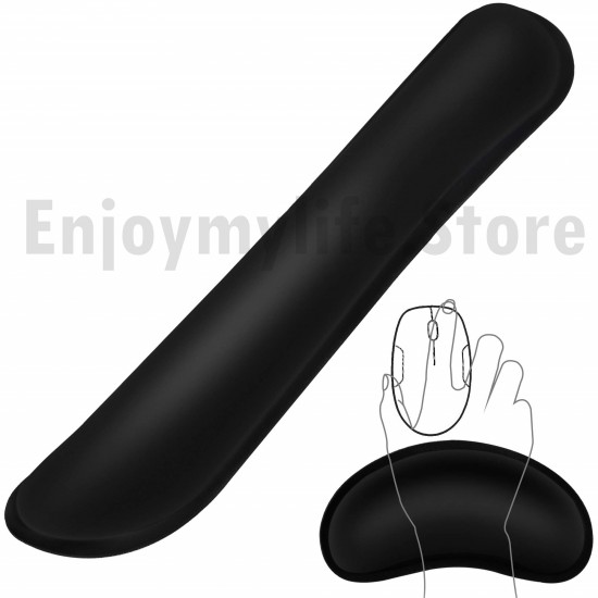 Multi-color Memory Foam Ergonomic Design Non-Slip Keyboard and Mouse Pad Set Wrist Rest Pillow Relieving Wrist Fatigue Multi-color Memory Foam Ergonomic Design Non-Slip Keyboard and Mouse Pad Set Wrist Rest Pillow Relieving Wrist Fatigue